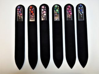 Glass Nail Files | SAM 3167 2 Czech glass nail files are superior glass nail files and are available for purchase! Glass nail files do NOT dull over time & offer a smoother nail.  