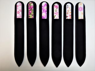 Glass Nail Files | SAM 3175 2 Czech glass nail files are superior glass nail files and are available for purchase! Glass nail files do NOT dull over time & offer a smoother nail.  